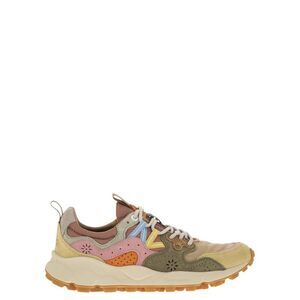 Flower Mountain Women Yamano 3 - Sneakers In Suede And Technical Fabric